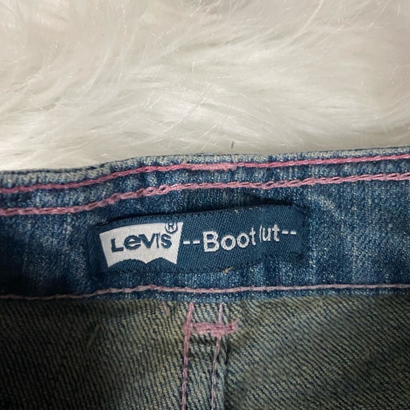 Girls Levi Bootcut Jeans - Picture 11 of 13